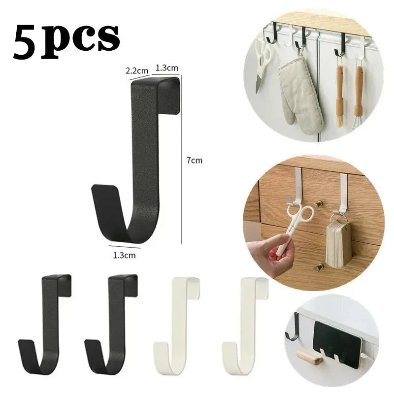 Stainless Steel Door Back Hook Rack – Multi-Purpose Hanger Door Hook Rack SPOT