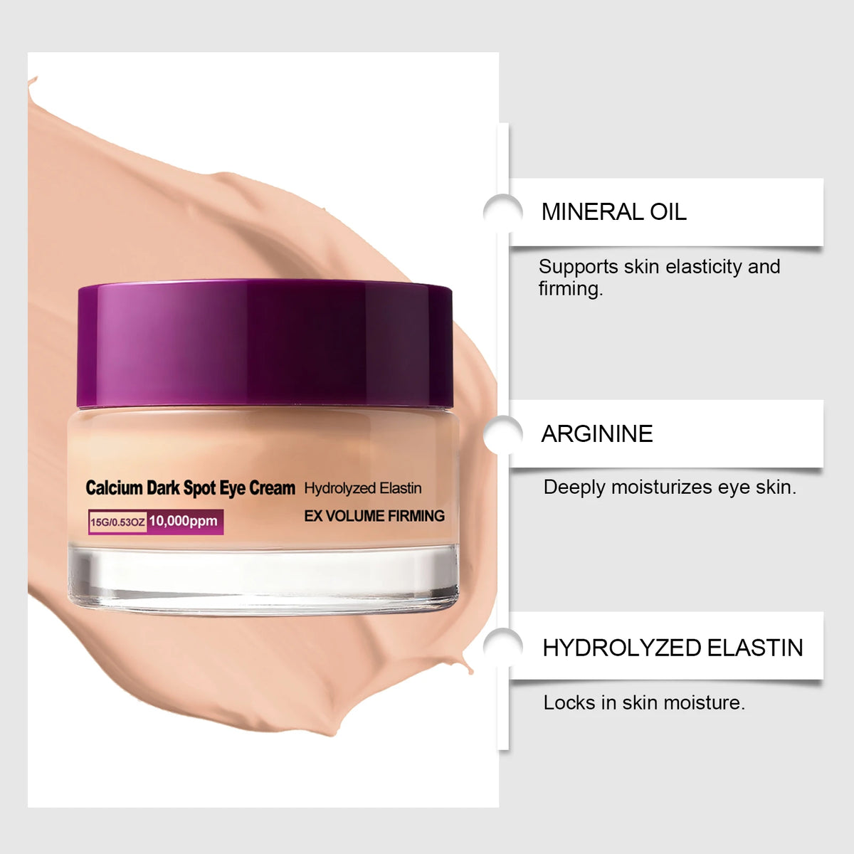 Hoygi Calcium Eye Cream – Firming, Hydrating & Dark Spot Eye Cream SPOT