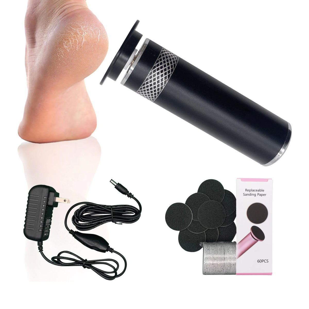 DUTRIEUX Electric Foot File – Callus & Dead Skin Remover Tool Electric Foot File SPOT