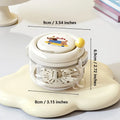 3-Layer Invisible Braces Retainer Cleaning & Storage Case Retainer Cleaning Case SPOT Beige
