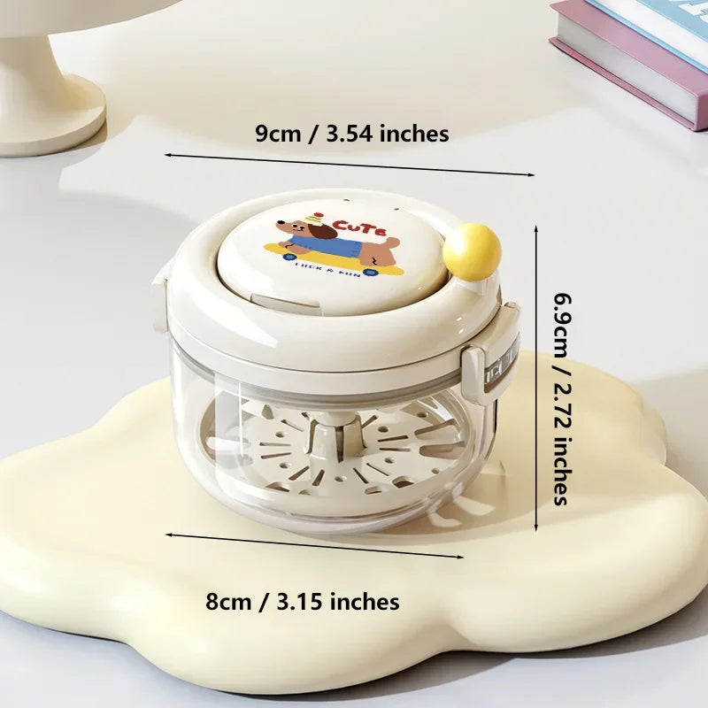 3-Layer Invisible Braces Retainer Cleaning & Storage Case Retainer Cleaning Case SPOT Beige
