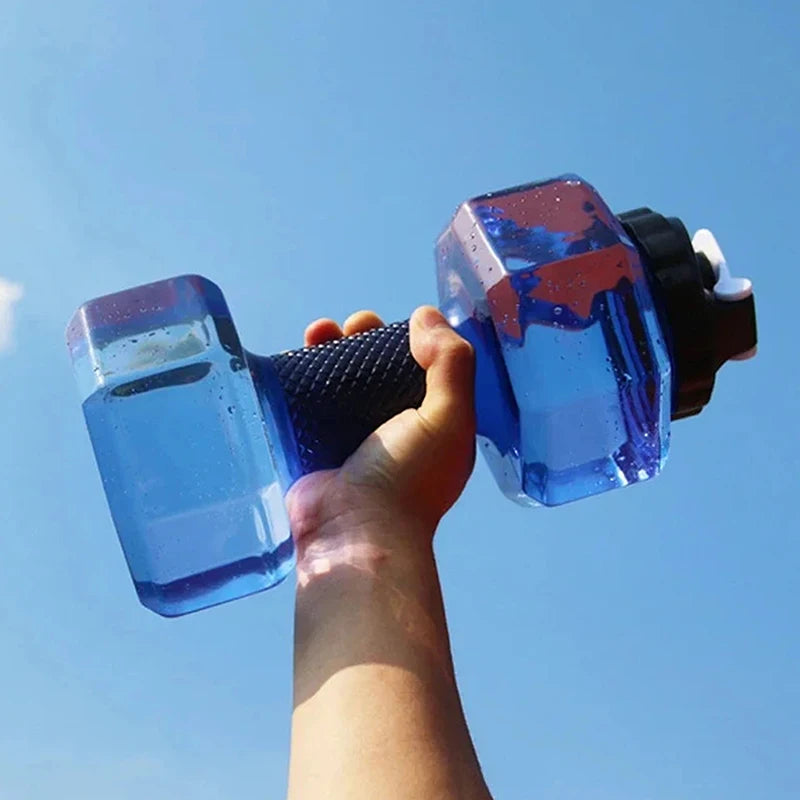 2.2L Dumbbell Water Bottle – Gym Sports Fitness Bottle Sports Water Bottle SPOT