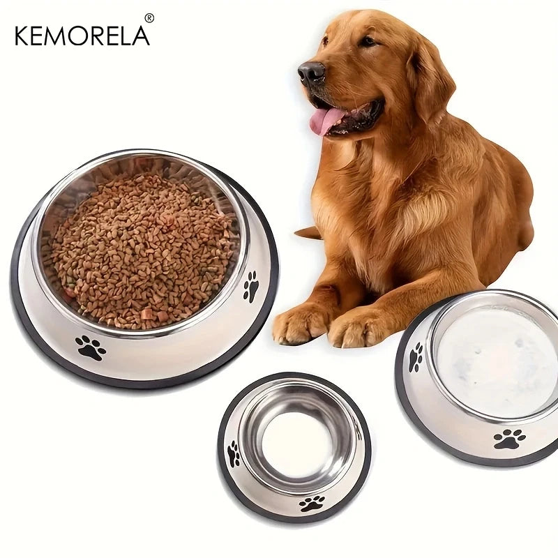 Stainless Steel Pet Bowl & Food Storage for Dogs & Cats Pet Food Bowl SPOT