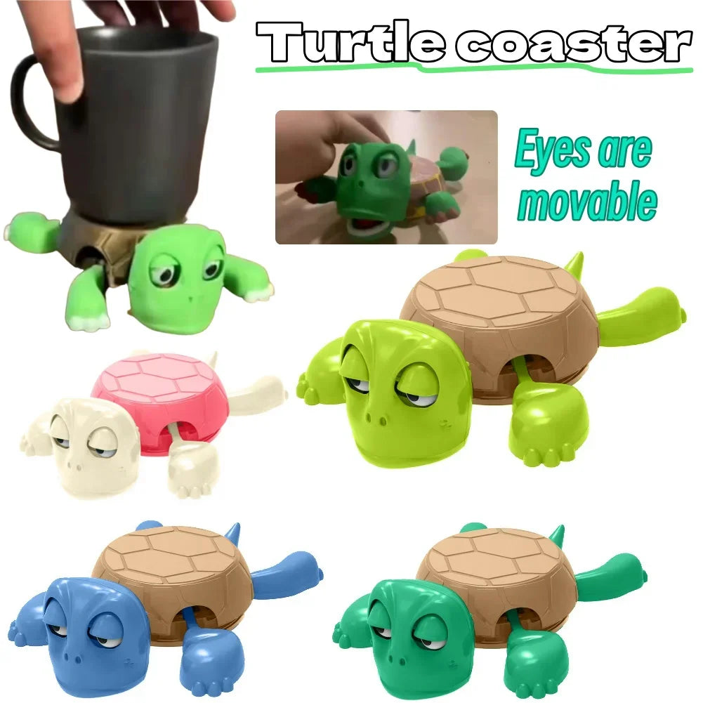 Cute 3D Printed Turtle Coaster – Cup Pad & Table Decor Novelty Coaster SPOT