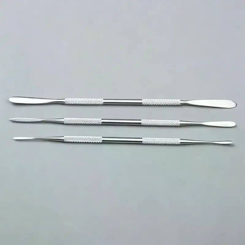 3-Piece Stainless Steel Clay Sculpting Spatula Set | Dual-Head Clay Sculpting Tool Set SPOT