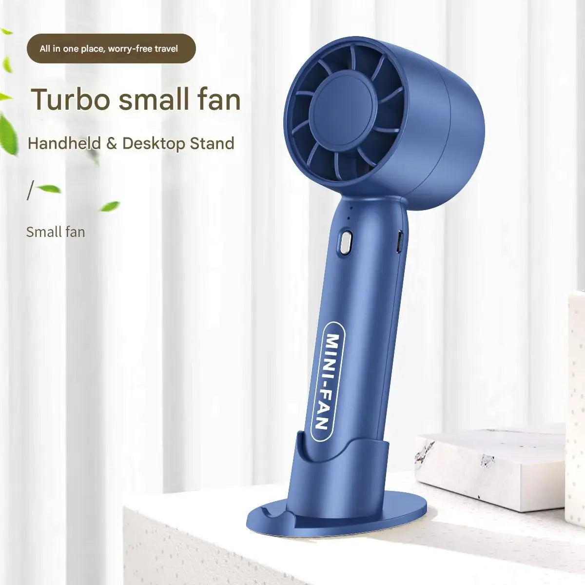 Mini Handheld Desktop USB Rechargeable Fan – Portable Cooling Portable Mini Fan SPOT