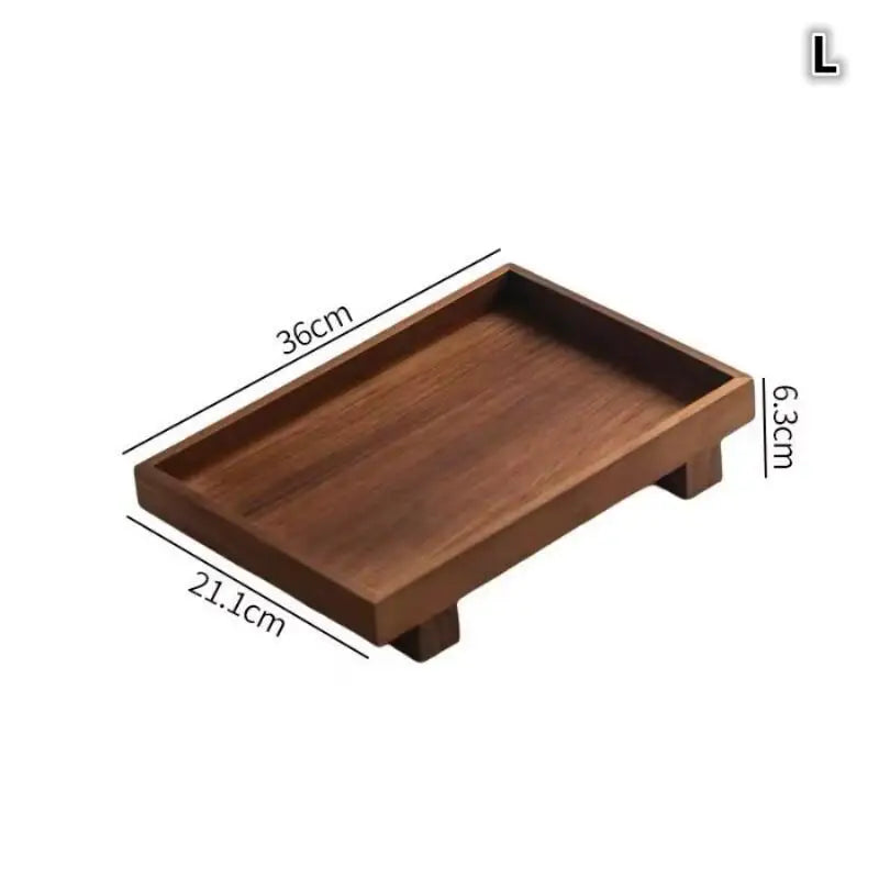 Rectangular Wooden Serving Tray – Rustic Kitchen & Tea Tray Wooden Serving Tray SPOT L