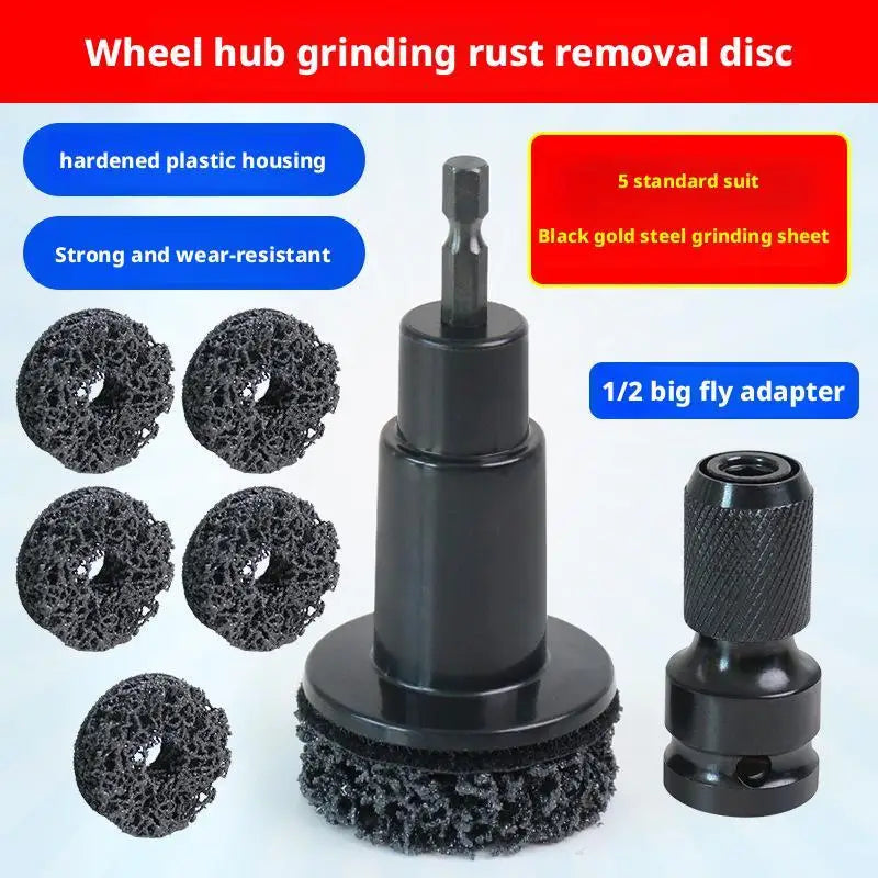 Wheel Hub Cleaning Kit – Drill-Powered Rust & Corrosion Remover Wheel Hub Cleaning Kit SPOT