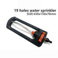 19-Nozzle Oscillating Lawn Sprinkler – Adjustable 0–180° Swing Oscillating Lawn Sprinkler SPOT A3