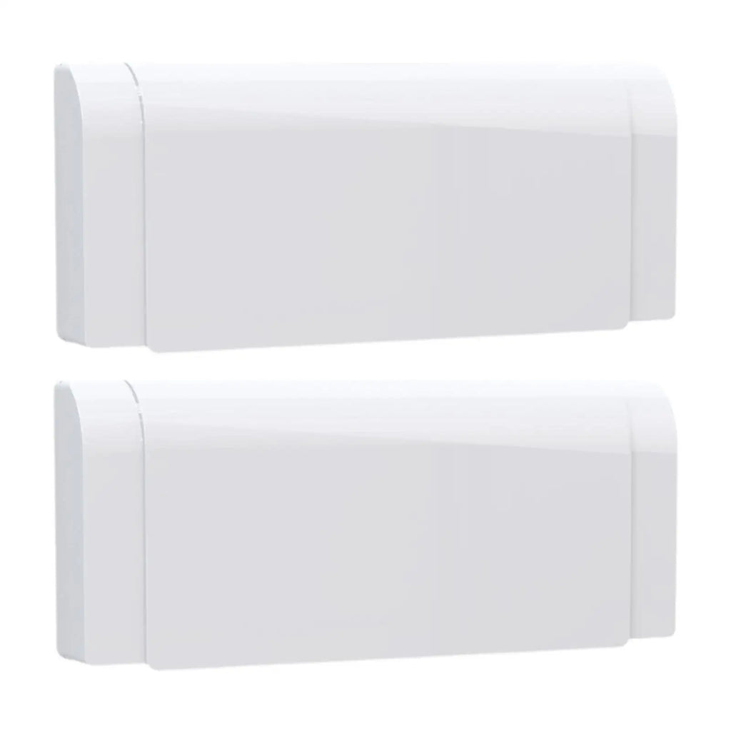 2-Pack Waterproof Wall Socket Cover – Dustproof Outlet Protector Outlet Cover Box SPOT White