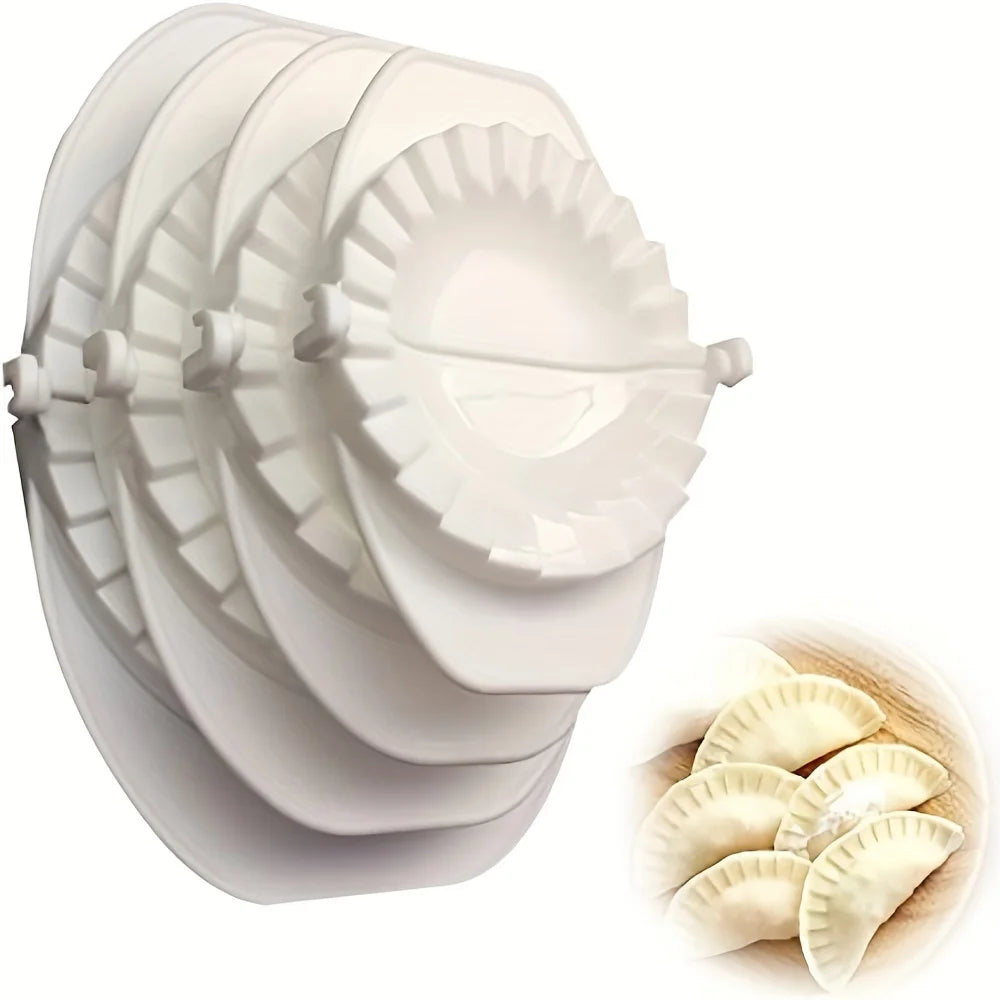 4-Size Dumpling Maker Press – Ravioli, Gyoza & Pie Mold Set Dumpling Press Mold SPOT