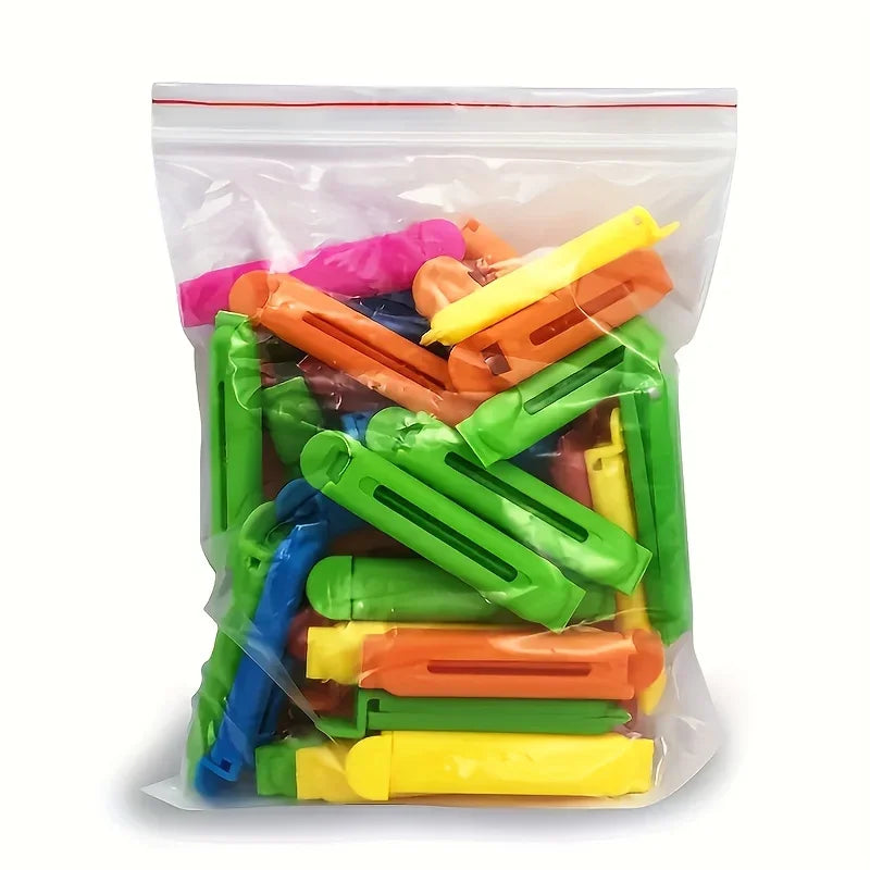 12-Pack Food Bag Clips – Airtight Plastic Seal Clamps Food Bag Clips SPOT