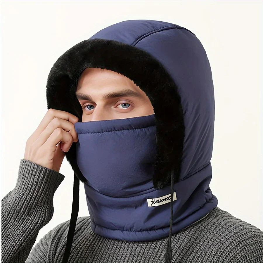 Winter Cycling Hat with Ear Protection – Thick Velvet Unisex Winter Cycling Hat SPOT
