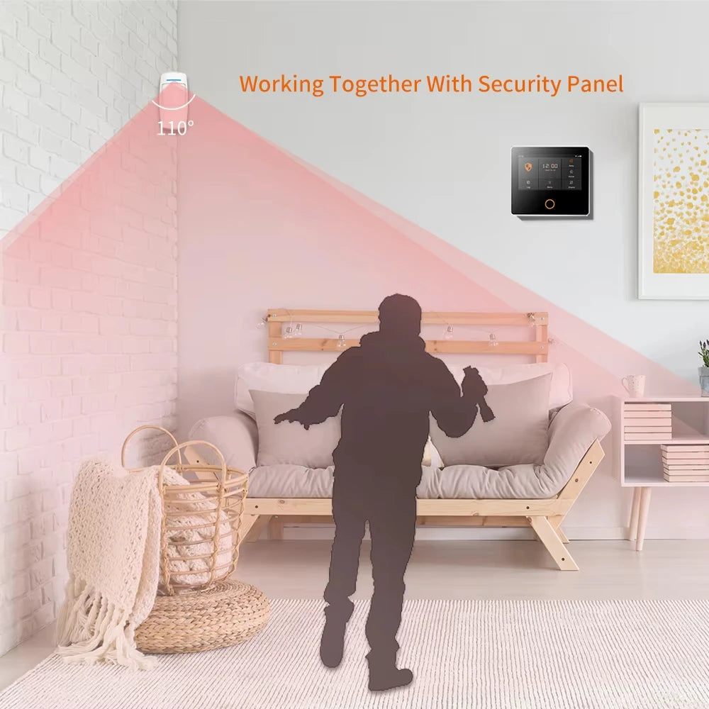 PIR Motion Sensor – 433MHz Wireless Infrared Detector & Alexa Motion Sensor Detector SPOT