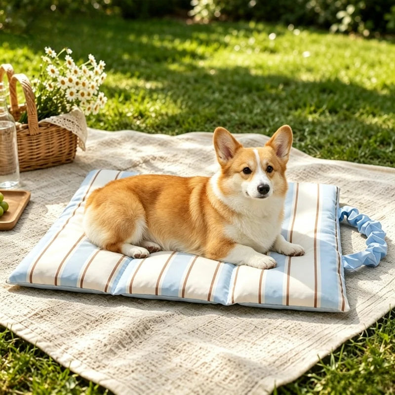 Reversible Tri-Fold Pet Bed Mat for Cats & Small Dogs Pet Bed Mat SPOT