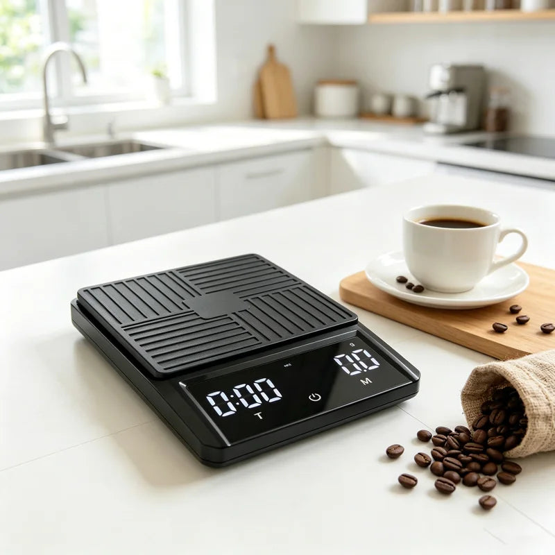 Smart Coffee Scale 0.1g Precision Touch Screen & Timer Coffee Scale SPOT