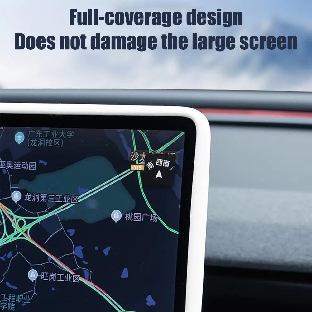 Tesla Model Y Juniper 2026 Silicone Screen Bezel Protector Screen Bezel Protector SPOT