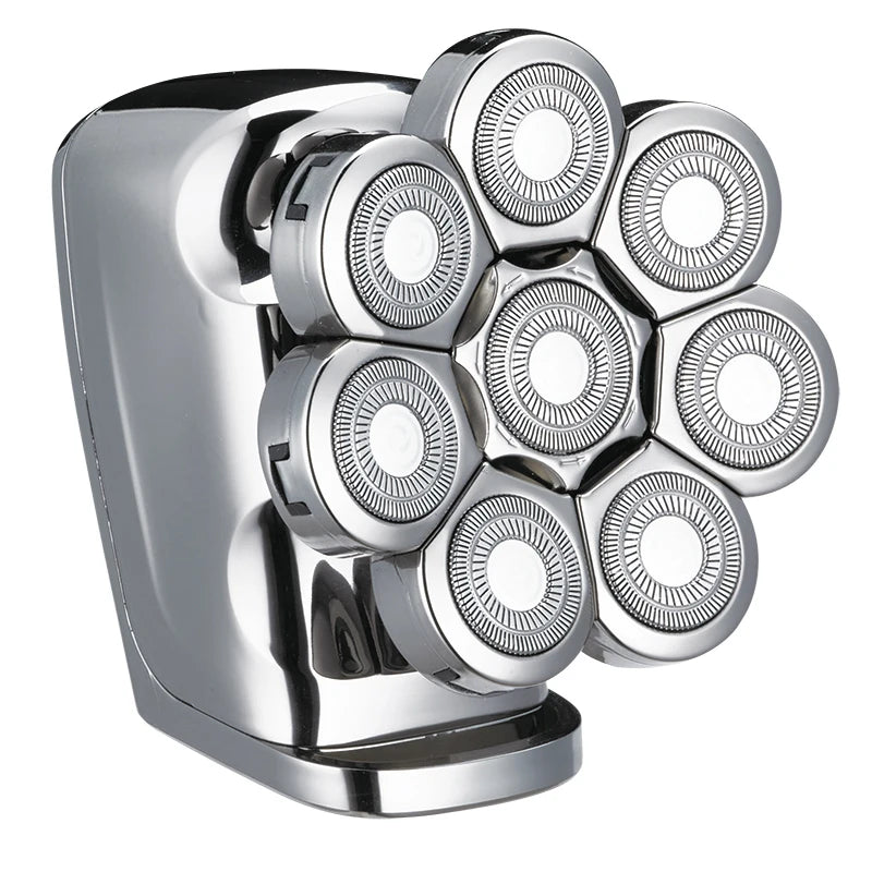 6-in-1 Electric Shaver for Men – Face, Body & Nose Trimmer Electric Shaver SPOT Silver USB Type-C