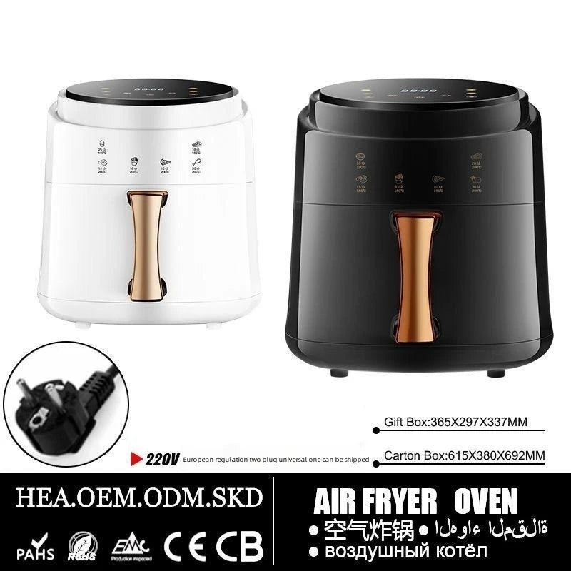 DUTRIEUX 8L Air Fryer – 1400W Smart Touch, Oil-Free Cooking Air Fryer SPOT