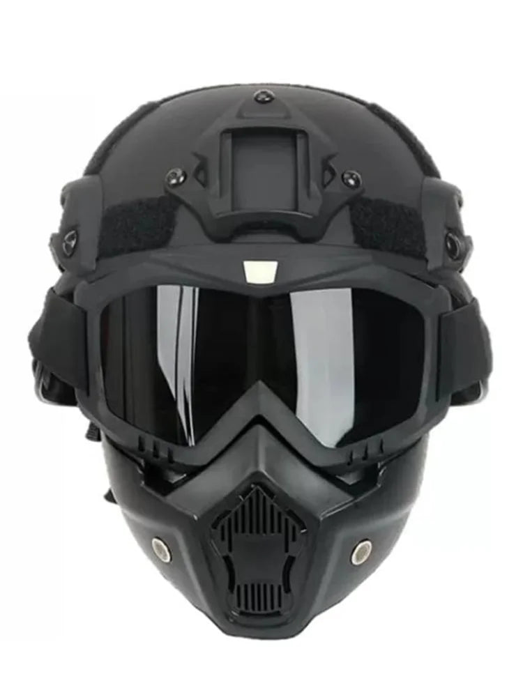 Tactical Full Face MICH Helmet – Goggles & NVG Bracket Tactical Helmet SPOT Default Title
