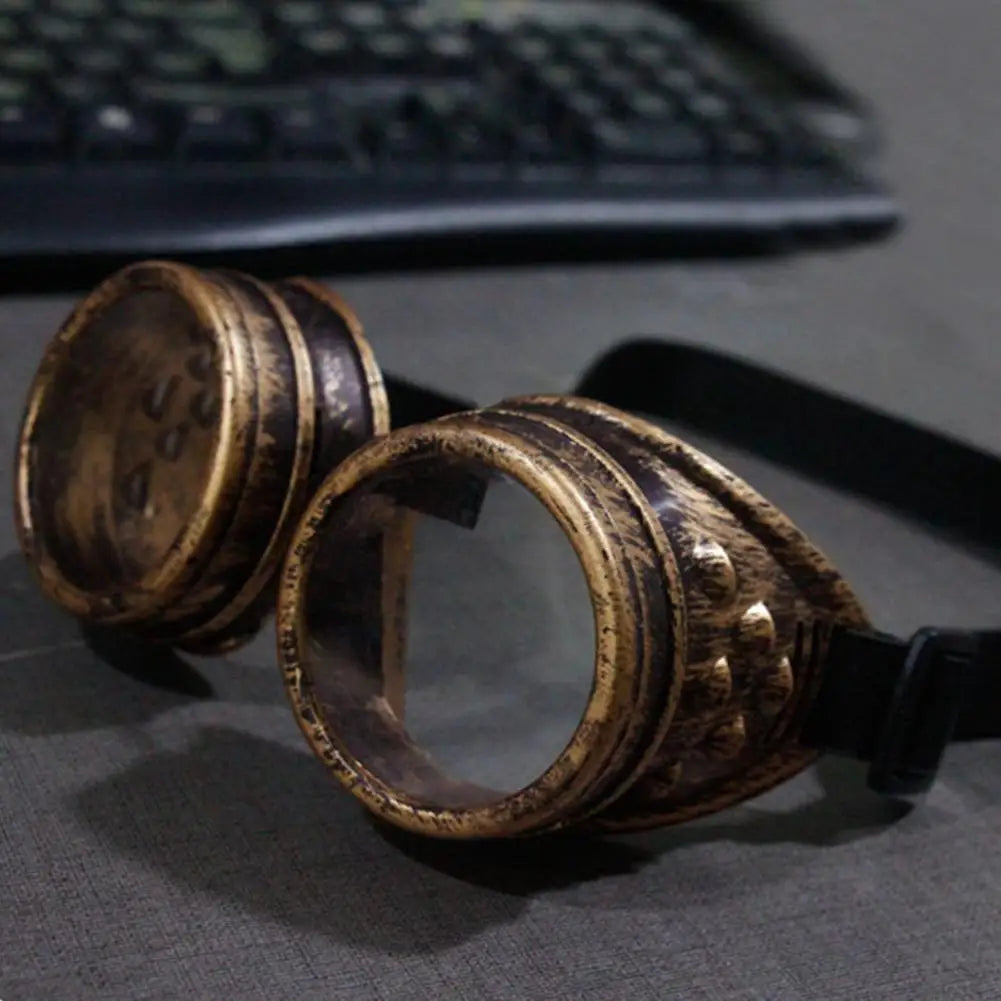 Steampunk Goggles – Retro Gothic Costume Party Eyewear Costume Goggles SPOT