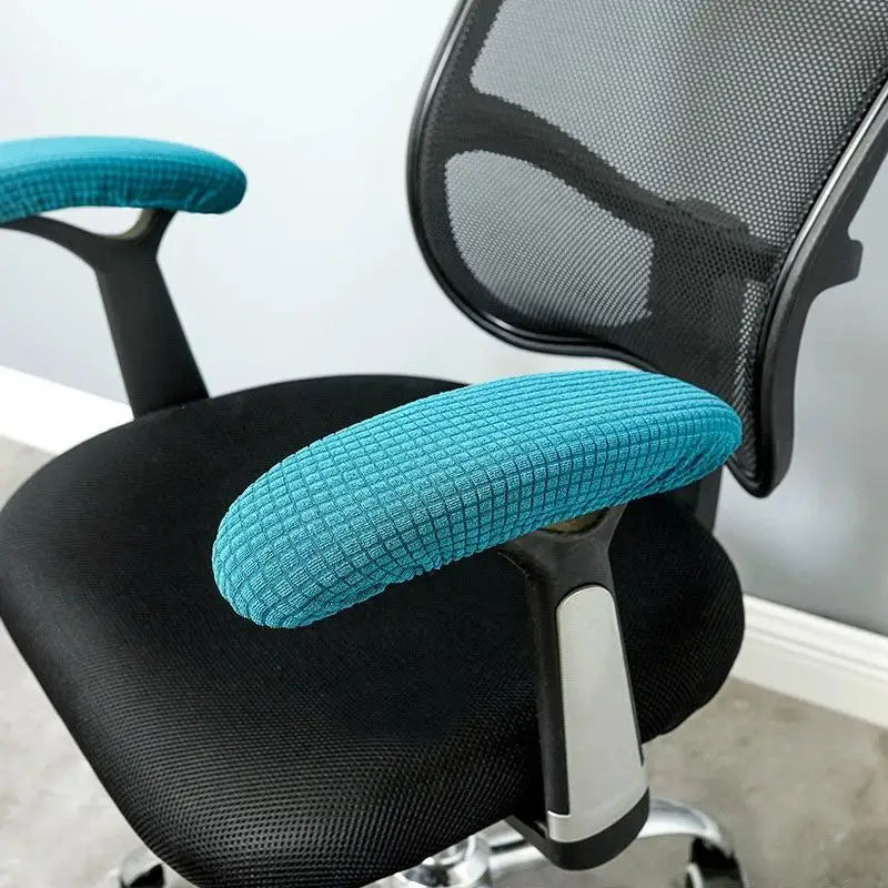 Stretch Chair Armrest Covers 1 Pair – Soft Polyester Universal Fit Chair Armrest Covers SPOT
