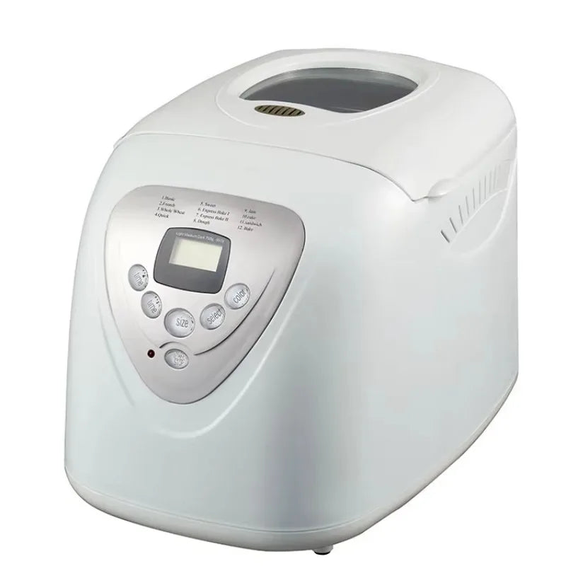 Mini Automatic Bread Maker – Non-Stick, Timer & Memory Function Automatic Bread Maker SPOT 100V-240V EU Plug