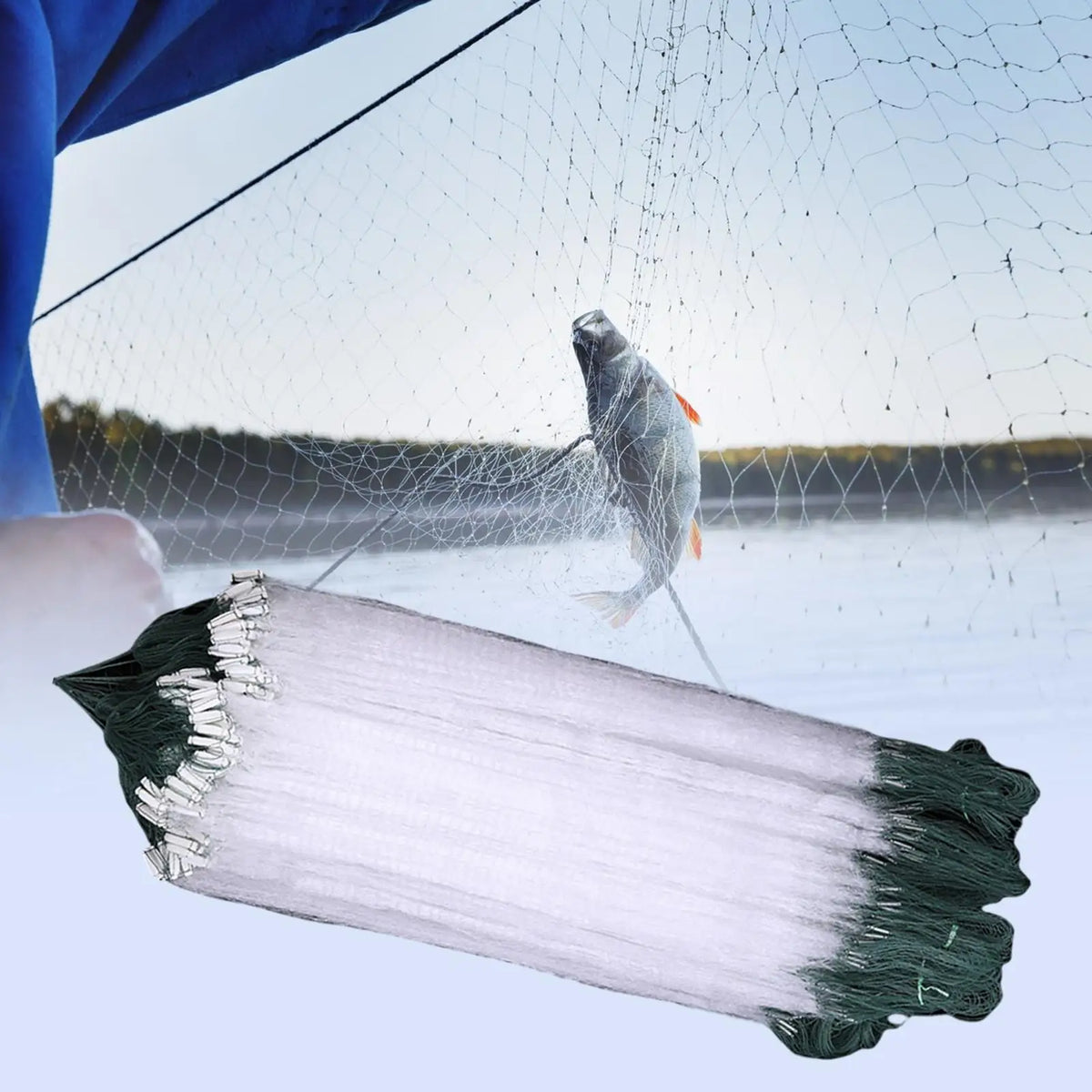 Nylon Single-Layer Floating Fishing Net | Hand Cast Trap Fishing Cast Net SPOT