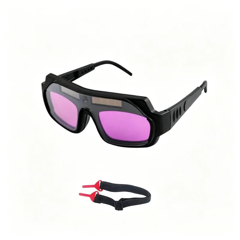 Solar Auto-Darkening Welding Glasses – CE Certified Welding Safety Glasses SPOT Dimming Lens