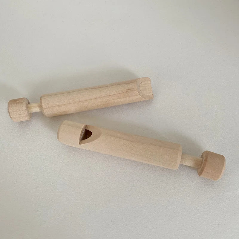 Handmade Solid Wood Bird Song Tube – Portable Birdsong Caller Wooden Bird Caller SPOT