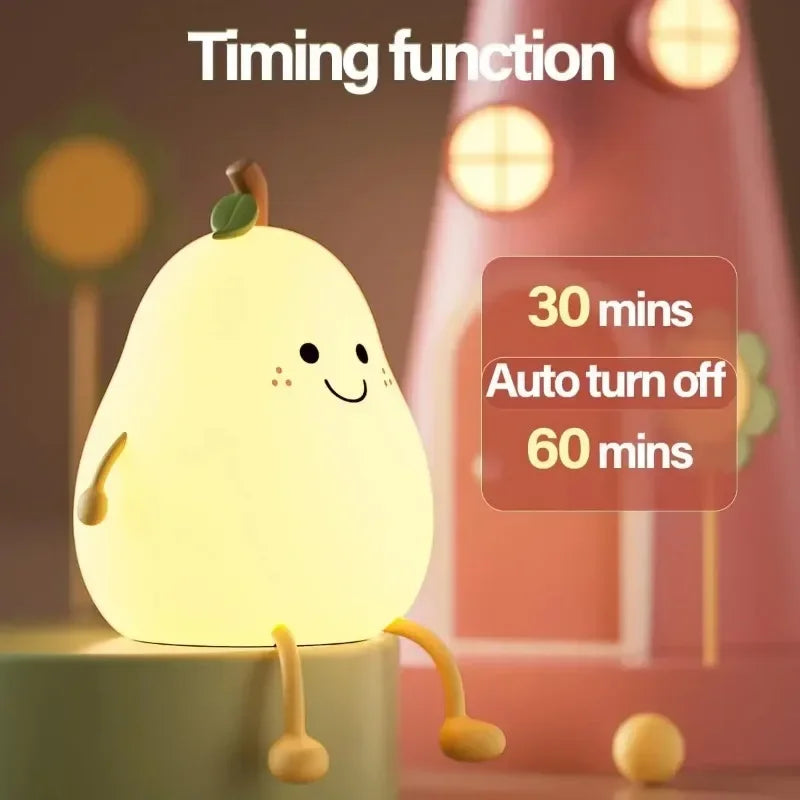 Silicone Duck Night Light – USB Rechargeable Kids Bedside Lamp Kids Night Light SPOT