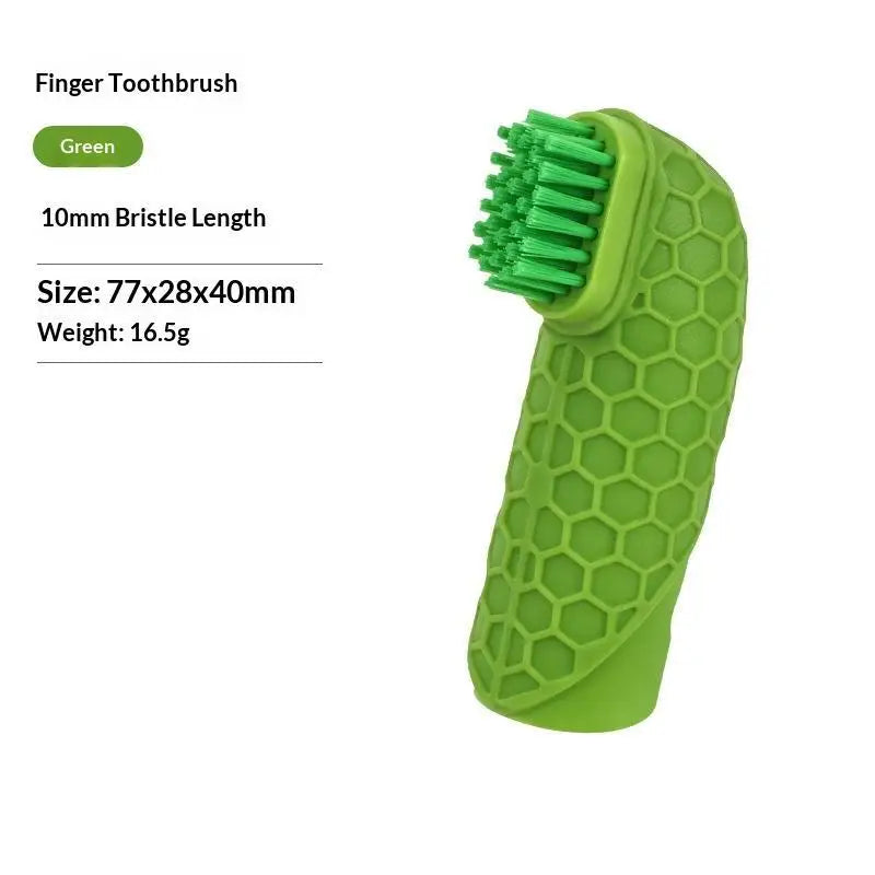 Silicone Pet Finger Toothbrush – Dogs & Cats Dental Care Pet Finger Toothbrush SPOT B
