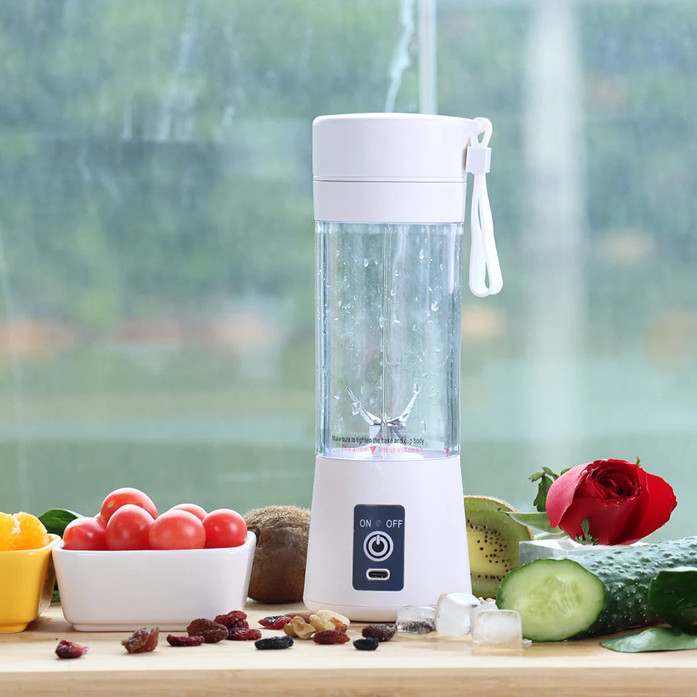 380ml Portable USB Rechargeable Personal Blender | 6-Blade Portable Personal Blender SPOT