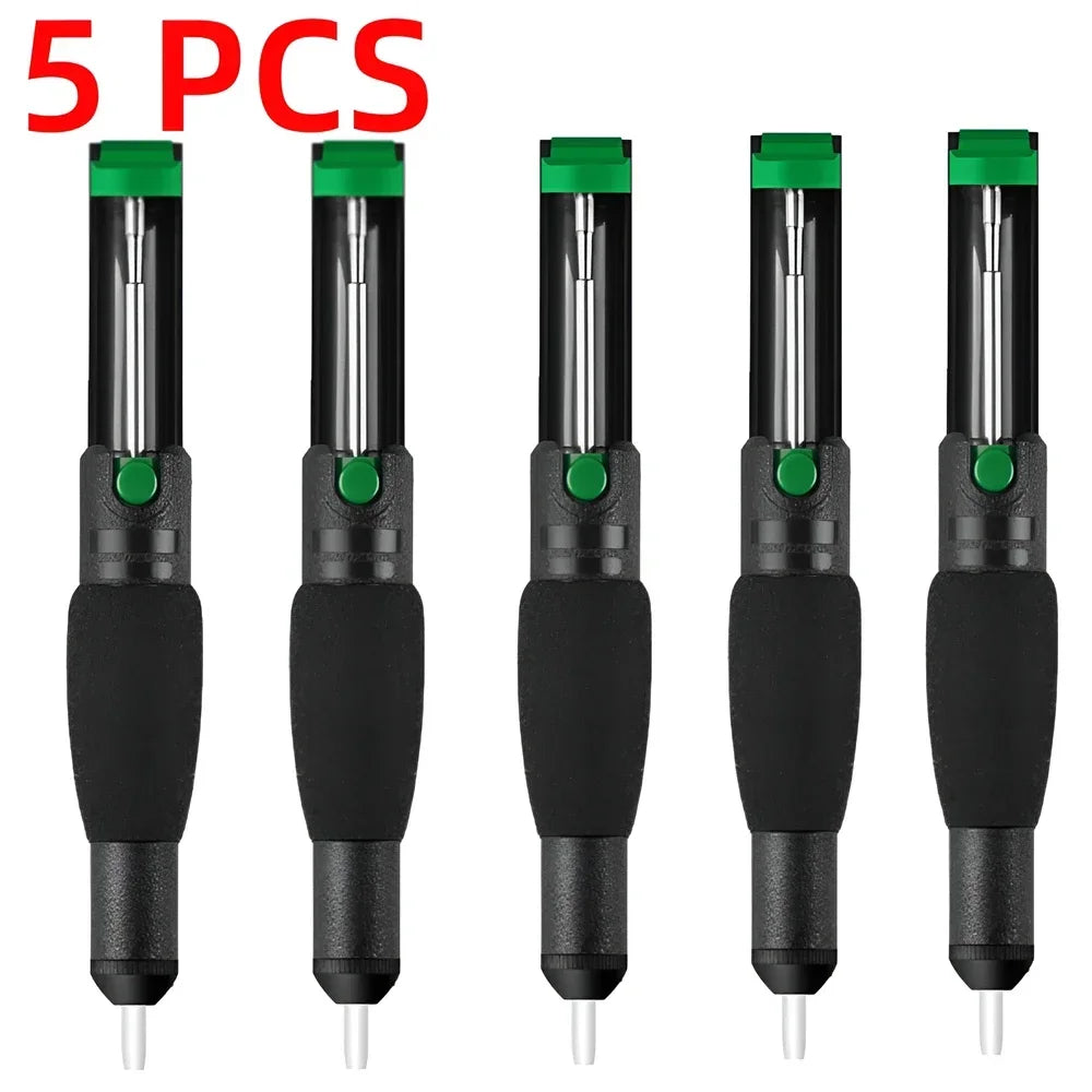 Desoldering Pump Vacuum Gun – Anti-Skid Solder Removal Tool Desoldering Pump SPOT 5 PCS