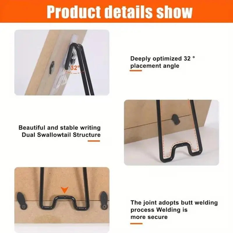Self-Adhesive Picture Frame Stand – Drill-Free Photo Easel Photo Frame Stand SPOT