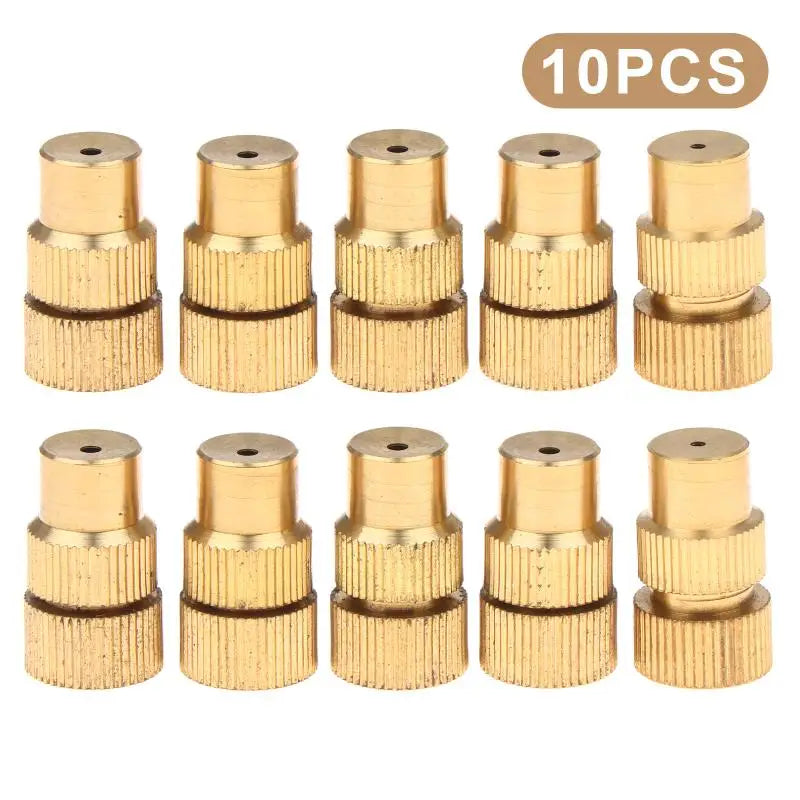 Solid Brass Adjustable Spray Nozzles – Garden & Irrigation Garden Spray Nozzle SPOT A2 10PCS