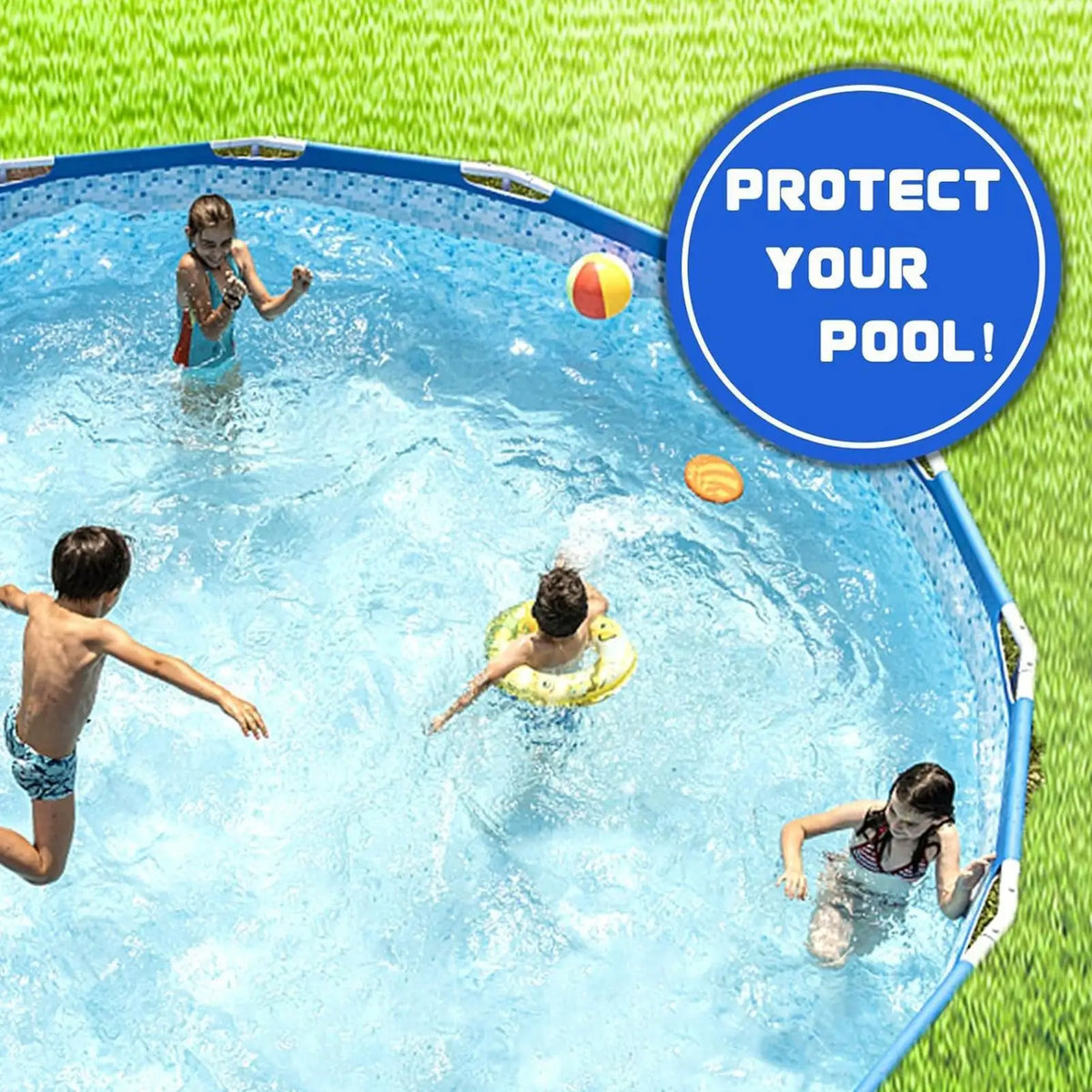 Pool Hose Holder 3-Pack – Non-Slip Ground Pipe Hanger Set Pool Hose Holder SPOT