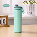 Large Stainless Steel Vacuum Insulated Water Bottle | Sports Insulated Water Bottle SPOT Green 530ml