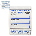 Car Service Reminder Stickers – 250-Sheet Oil Change Roll 2×2 In Car Maintenance Stickers SPOT Default Title
