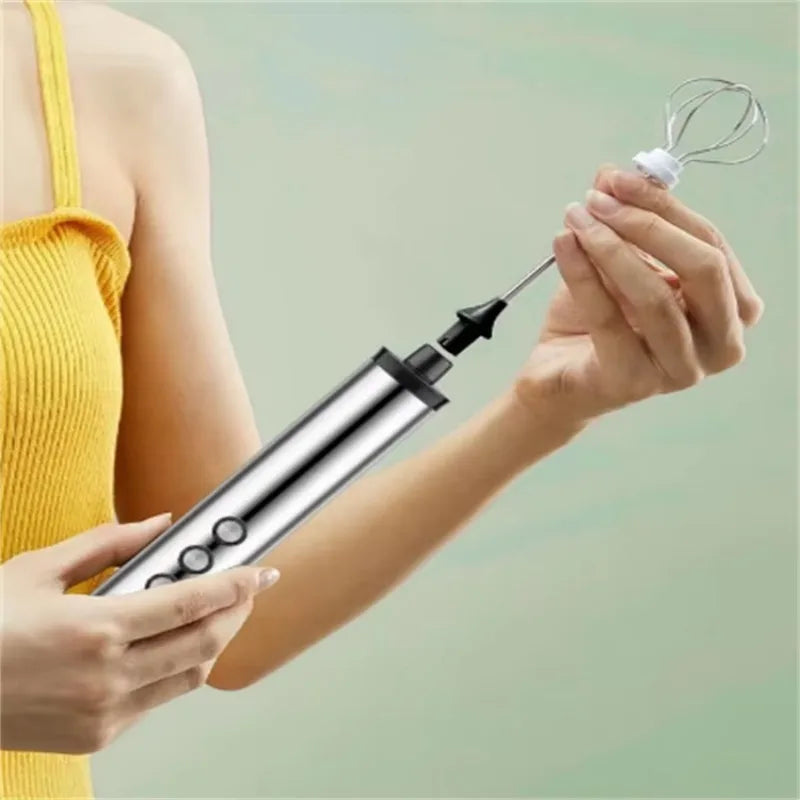 USB Rechargeable Handheld Milk Frother & Electric Whisk Handheld Milk Frother SPOT Default Title