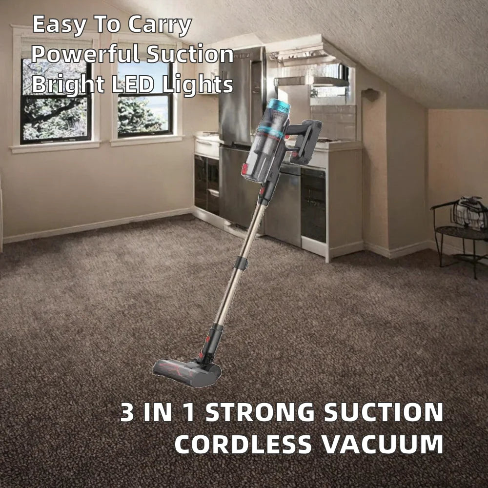 150W Cordless Handheld Vacuum – 3-in-1, 12KPa Strong Suction Handheld Vacuum Cleaner SPOT