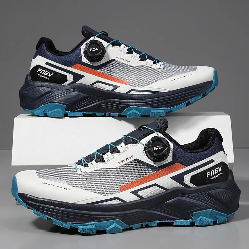 Men's Breathable Casual Sneakers – Luxury Fashion Trainers Men's Casual Sneakers SPOT 41 navy blue