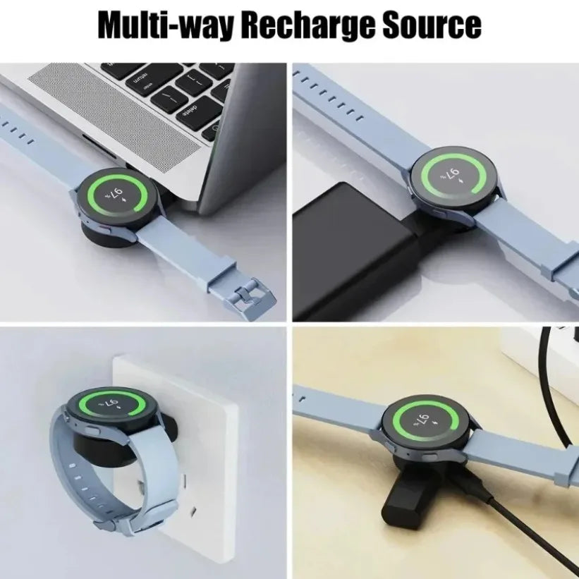 VIKEFON Wireless Charger for Samsung Galaxy Watch – 3W USB Wireless Watch Charger SPOT