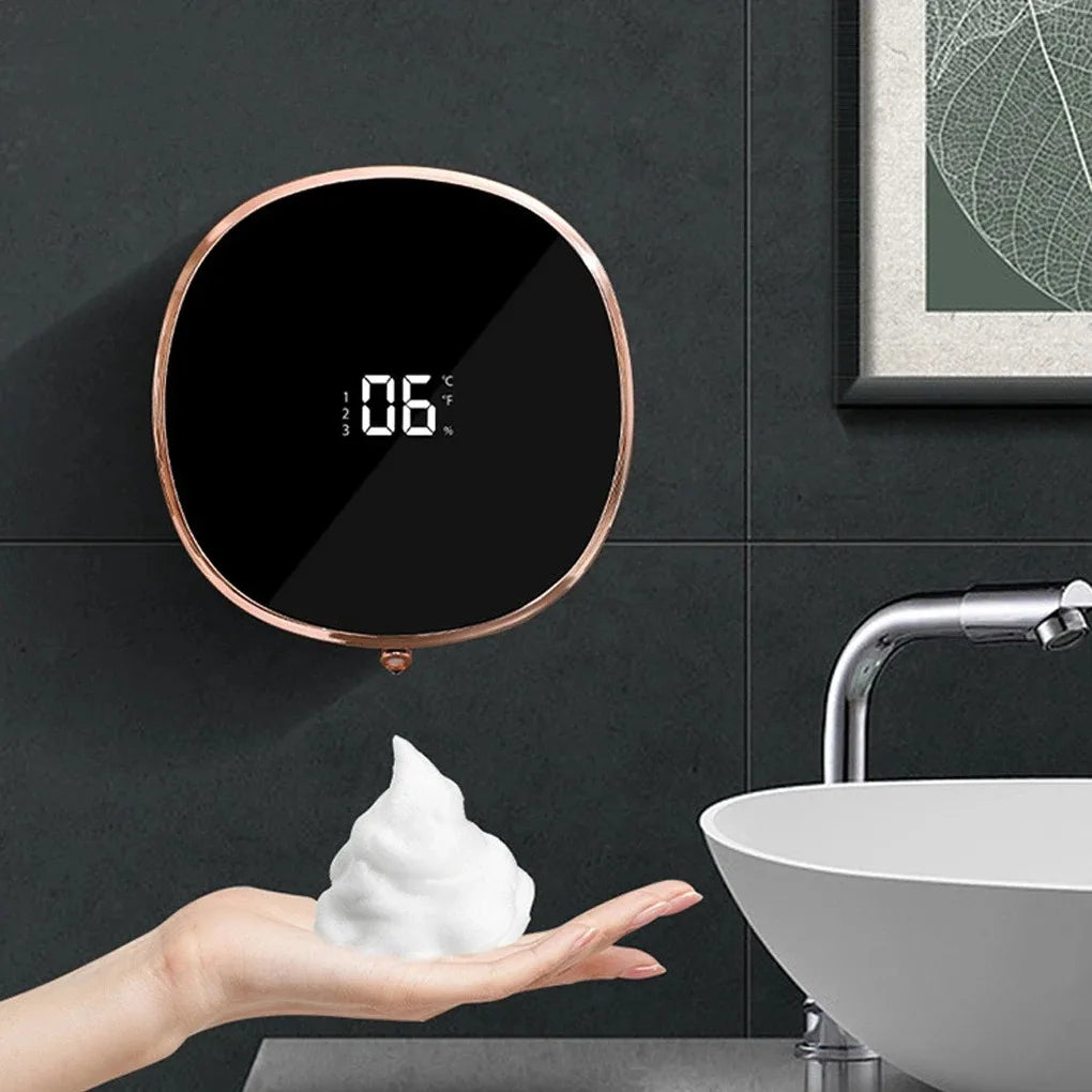 Touchless Automatic Foam Soap Dispenser – Adjustable Black Soap Dispenser SPOT