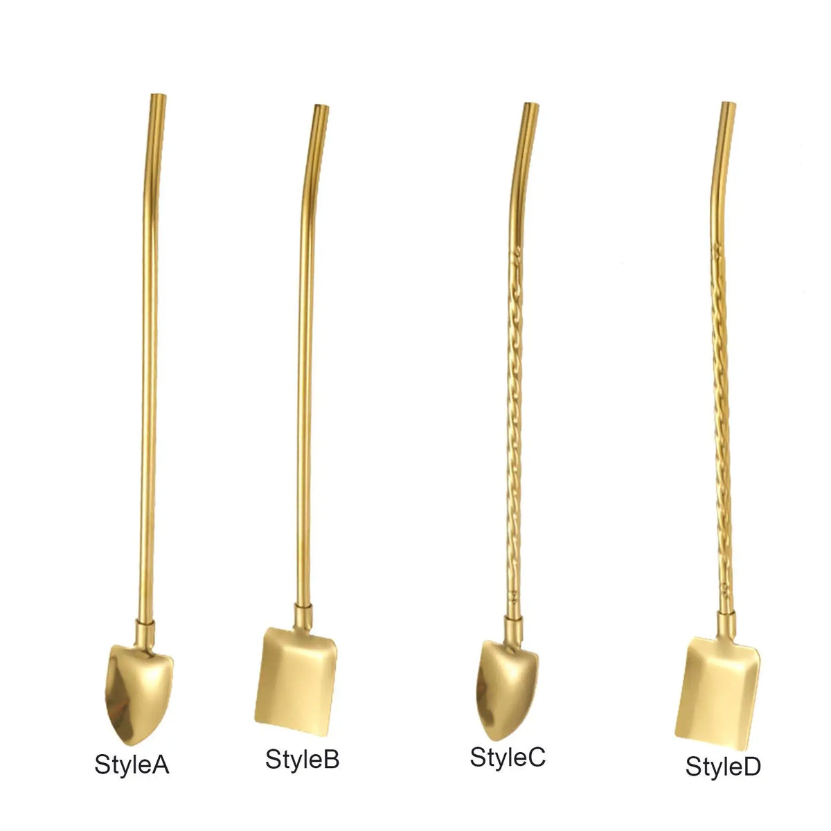 Stainless Steel Shovel Spoons – Reusable Mixing Stirrers Mixing Spoon Stirrer SPOT