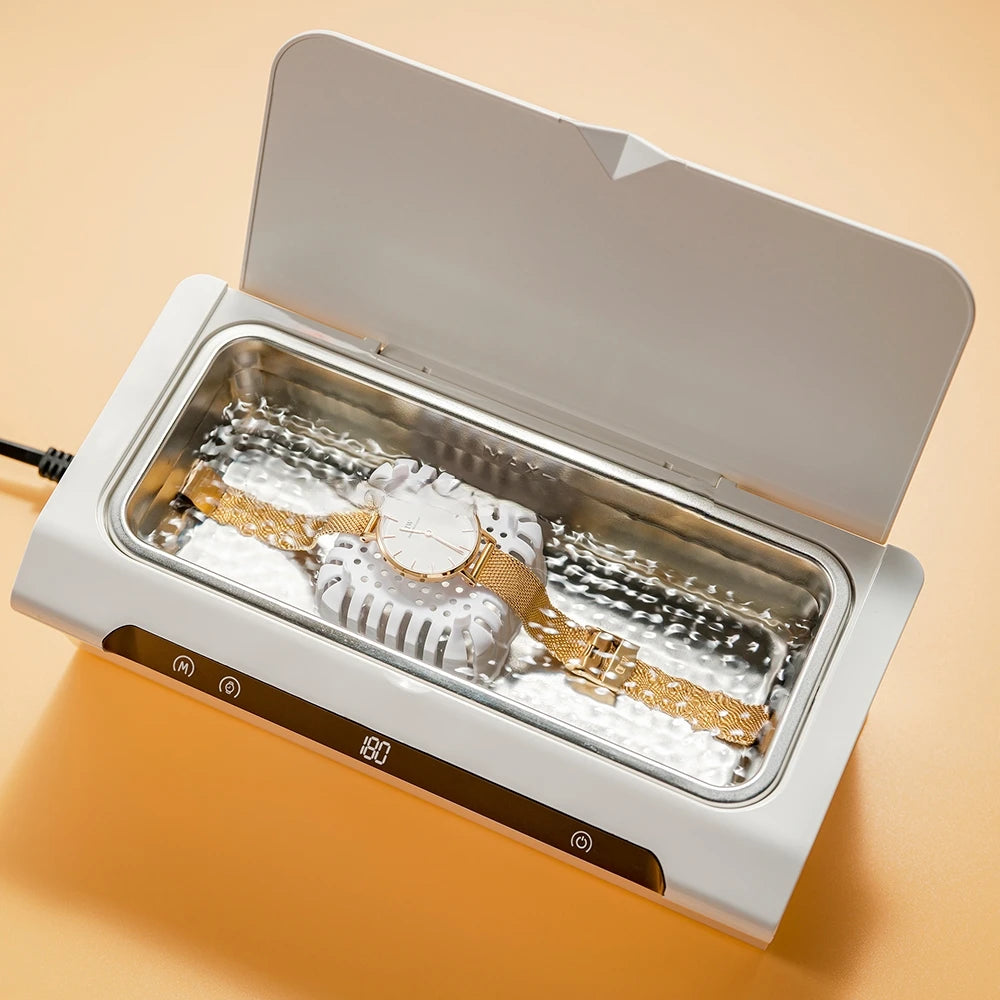 Portable Ultrasonic Cleaner – Dentures, Jewelry & Glasses Ultrasonic Cleaner SPOT