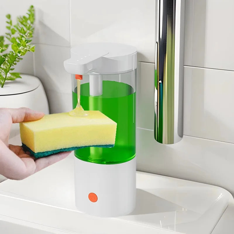 Automatic Touchless Soap Dispenser 420ml – Sensor, IPX6, USB-C Soap Dispenser SPOT