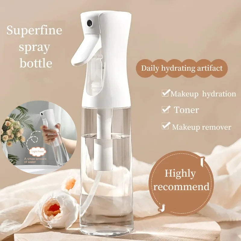 Continuous High-Pressure Mist Spray Bottle – Refillable Pump Mist Spray Bottle SPOT