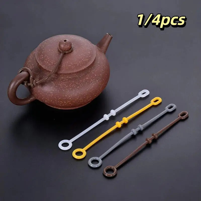 Silicone Teapot Lid Straps – Heat-Resistant Anti-Slip Clips Teapot Lid Clip SPOT