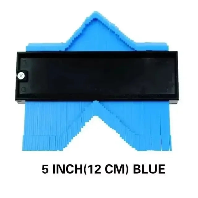 Contour Gauge – Ergonomic Profile Duplicator for Woodworking Contour Profile Gauge SPOT 5 inch Blue